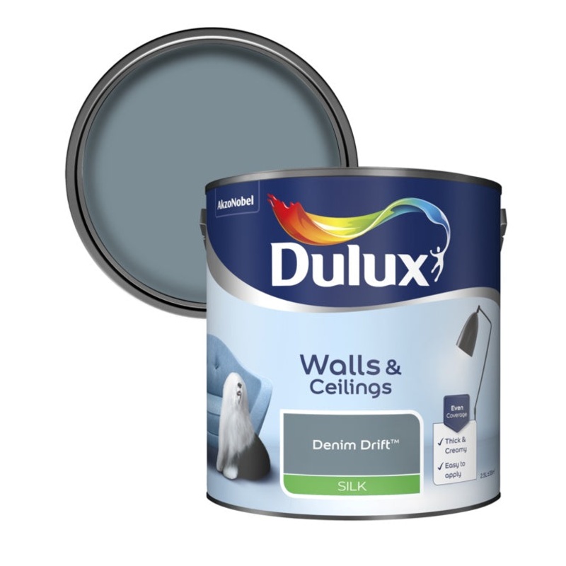 Dulux Silk 2.5L – Denim Drift