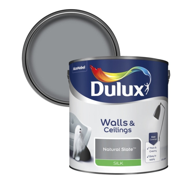Dulux Silk 2.5L – Natural Slate