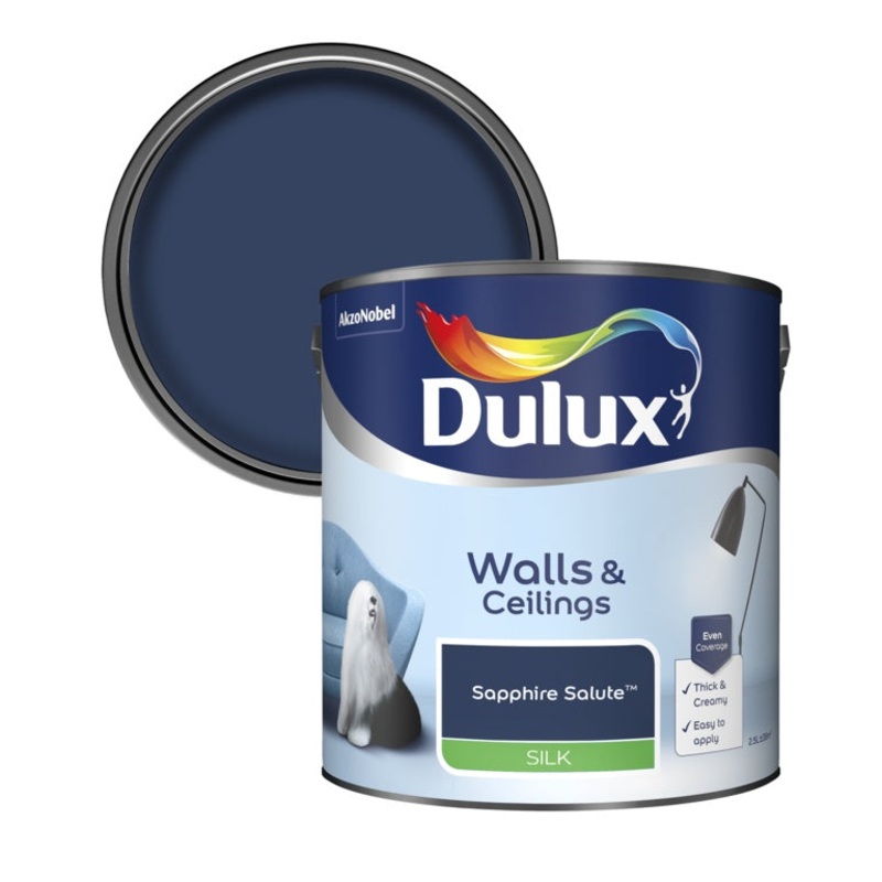 Dulux Silk 2.5L – Sapphire Salute