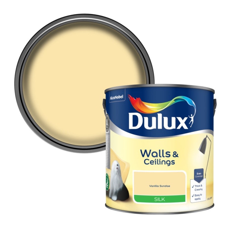 Dulux Silk 2.5L – Vanilla Sundae