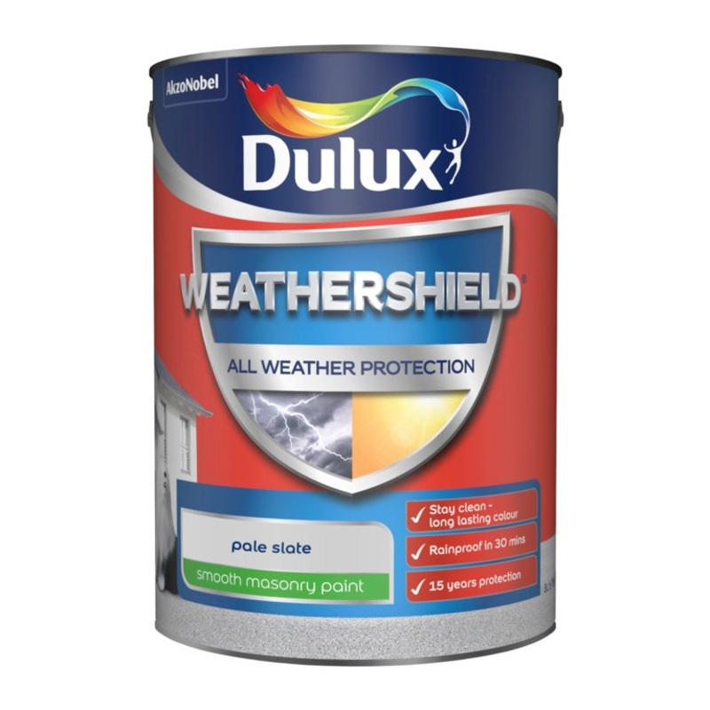 Dulux Weathershield Smooth 5L – Pale Slate