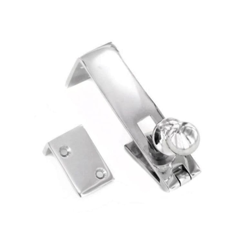 Securit Chrome Counterflap catch – 83mm