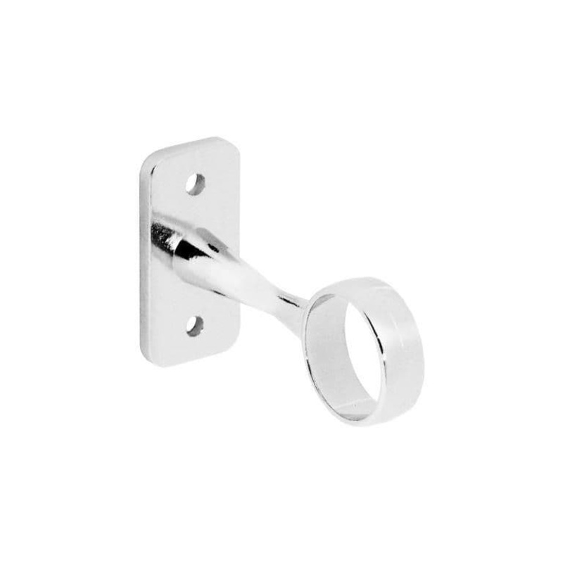 Securit Chrome Plated Centre Bracket – 19mm Pack 2