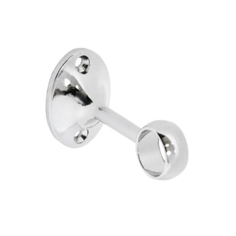 Securit Chrome Towel Rail Centre Bracket – 19mm