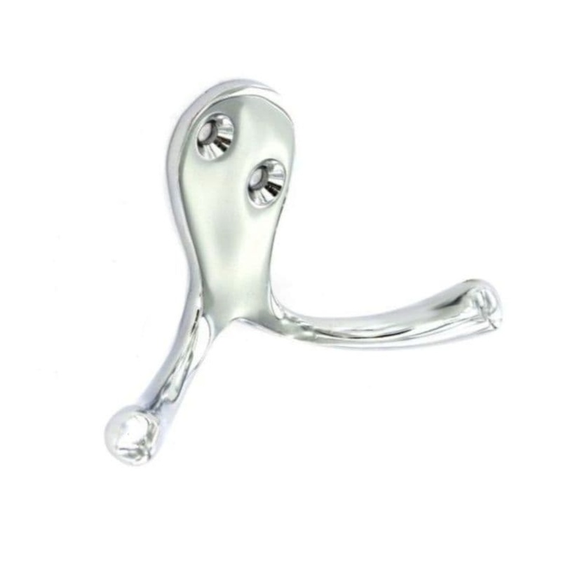 Securit Cp Doublel Robe Hook – 75mm