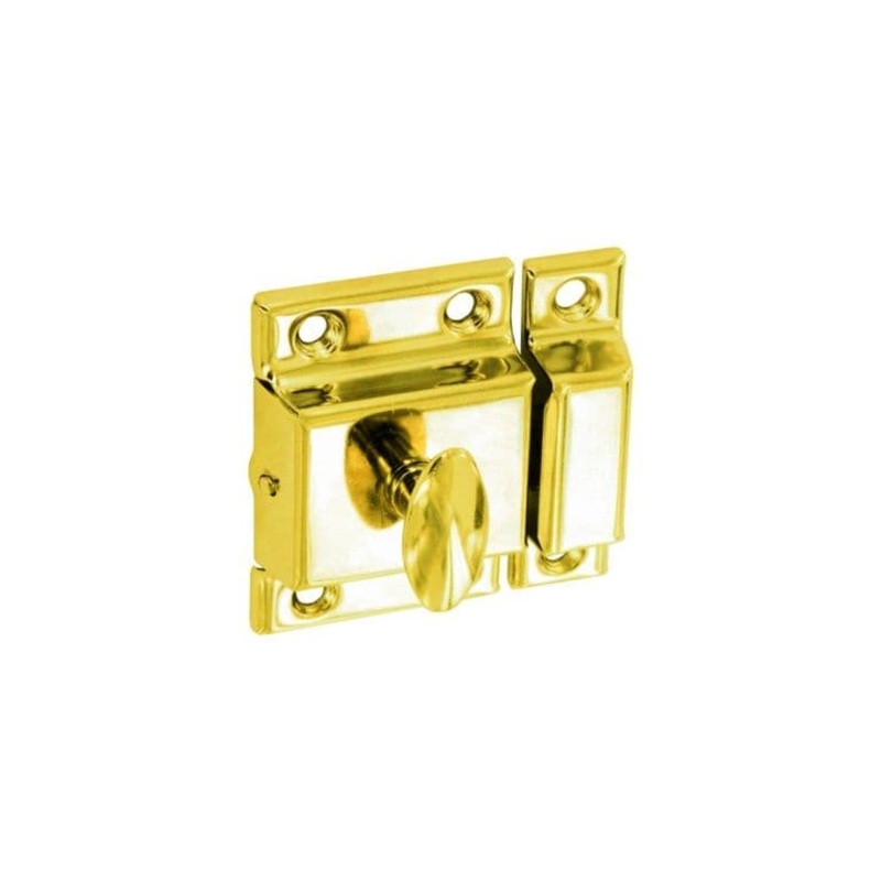 Securit Cupboard Turn Brass Plated – 50mm