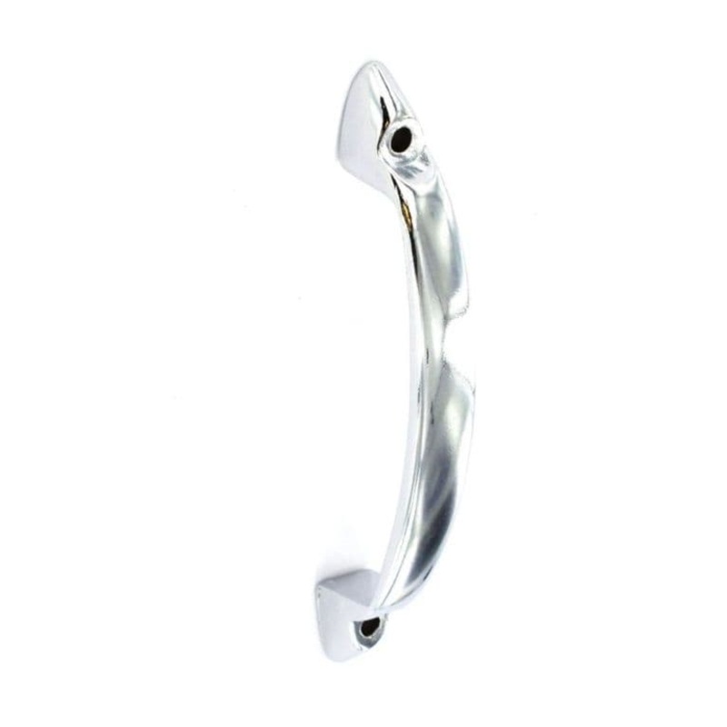 Securit ‘D’ Handles Face-Fix (2) – Chrome 95mm