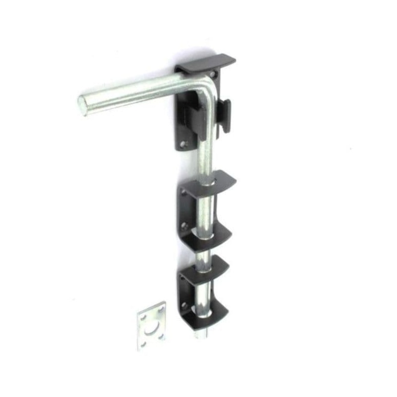 Securit Garage Door Bolt Black – 300mm