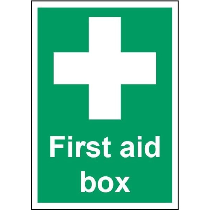 Smiths Architectural First Aid Box Sign – 148mmx210mm
