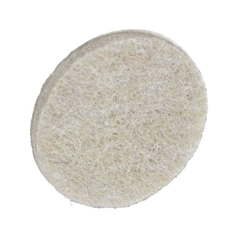 Securit Large Round Felt Pads – 75 x 5mm Pack 4