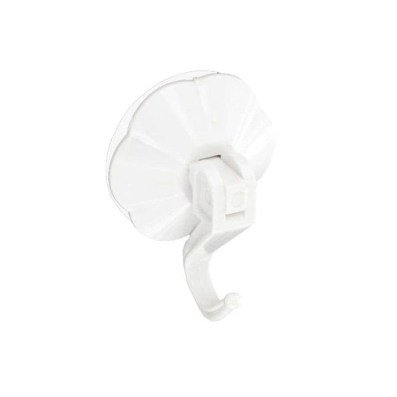 Securit Lever Suction Hook White (2) – 50mm