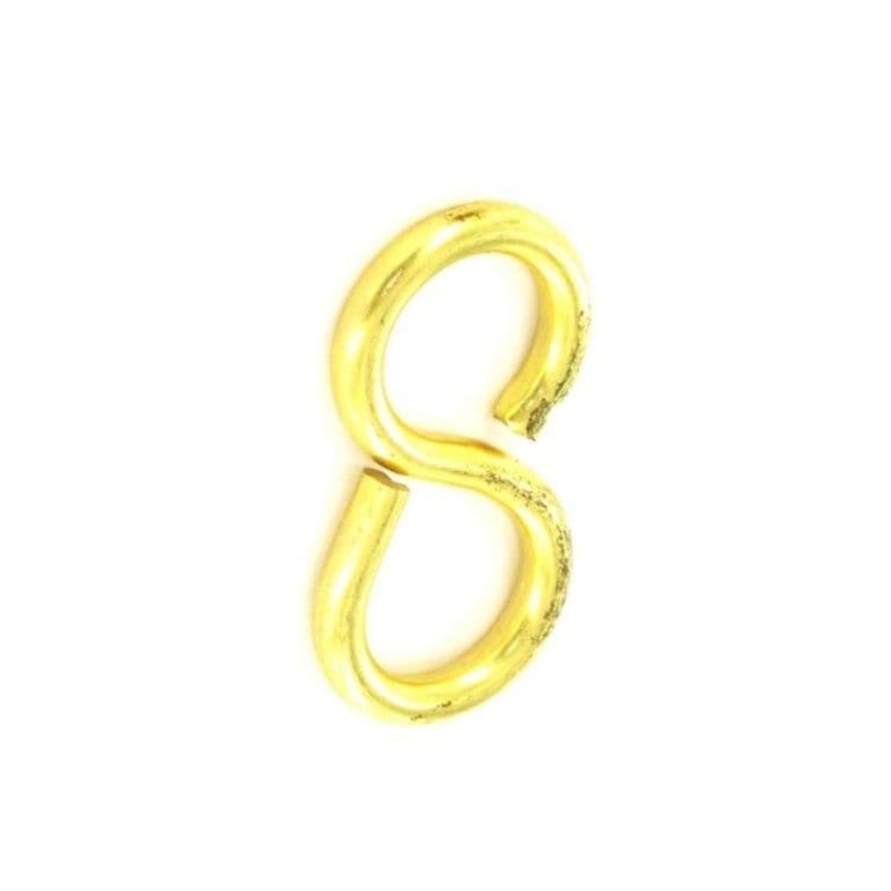 Securit S Hook Brass – 32mm SC – Pack of 10