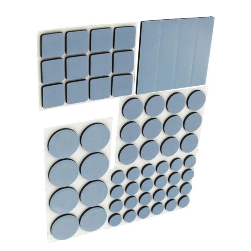 Securit Self Adhesive Skid Protect – Pack 60 Assorted