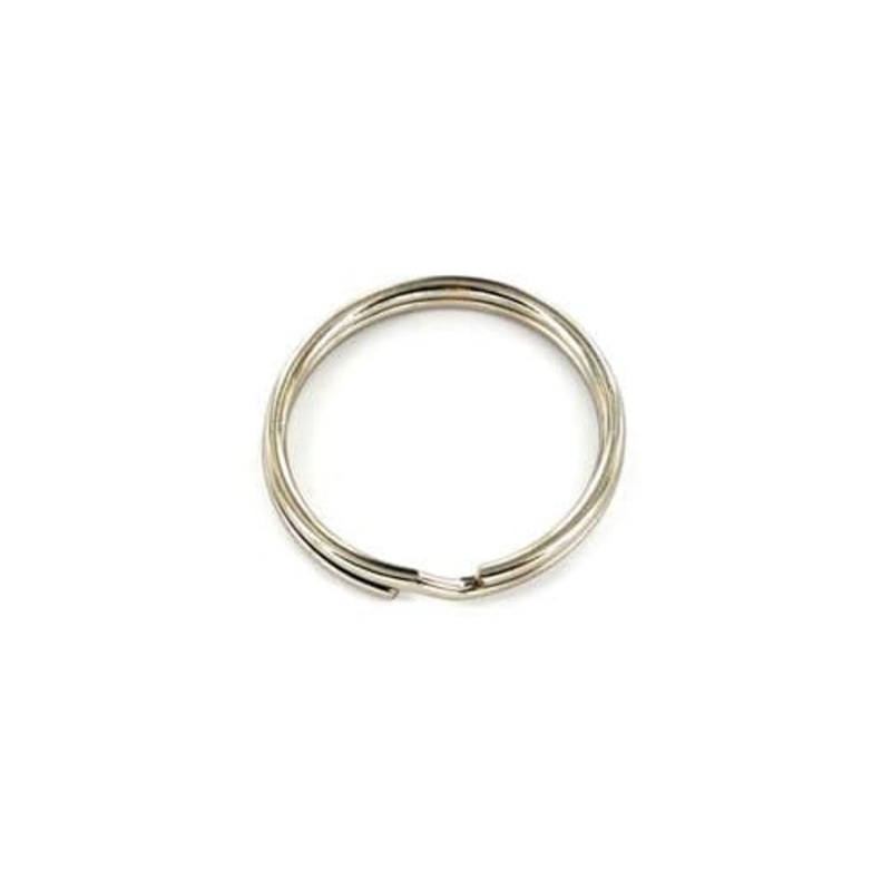Securit Split ring steel nickel plated – 25mm, Pack of 10 – only available by special order