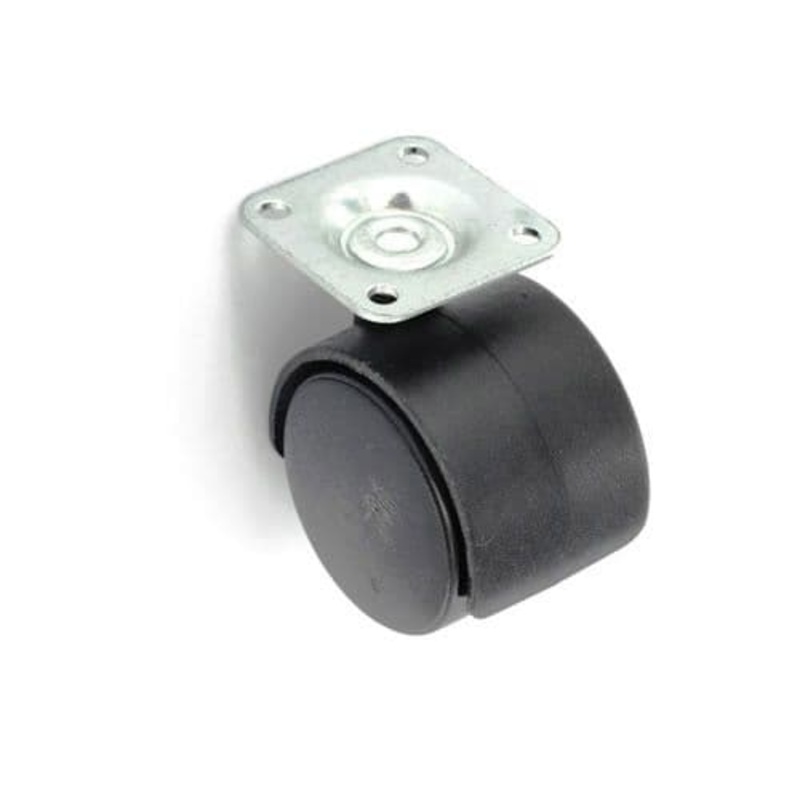 Securit Twin wheel castor plate fix – 40mm, only available by special order