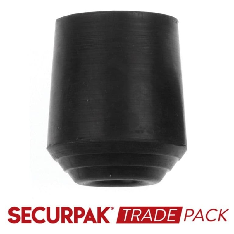 Securpak Chair Ferrule Black 25mm – 8 Pack