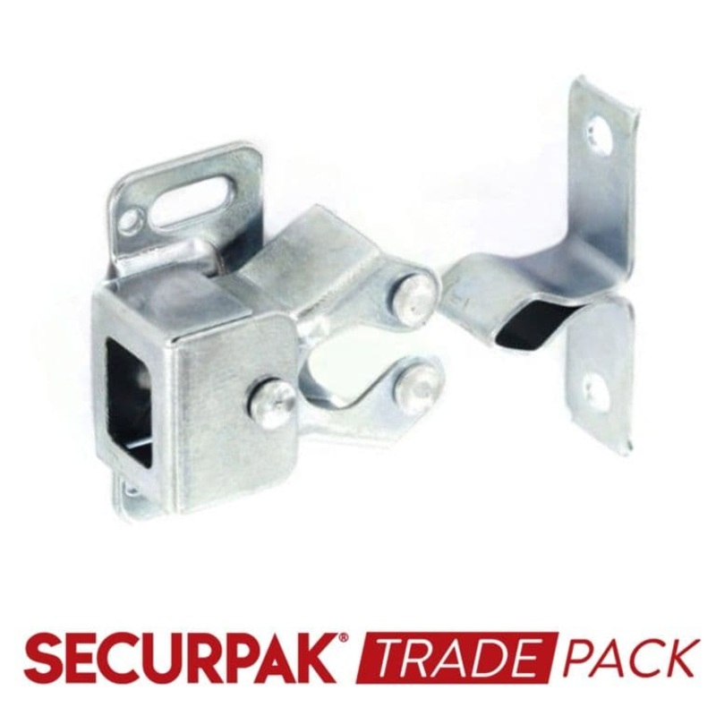 Securpak Double Roller Catch Zinc Plated – 15 Pack
