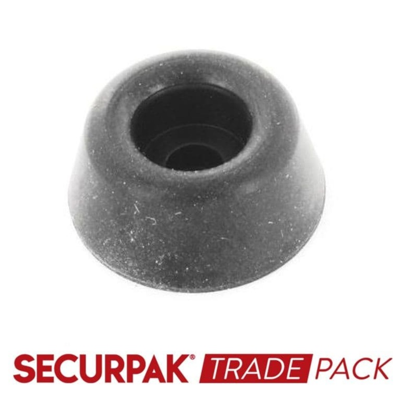 Securpak Seat Buffer Black 19mm – 50 Pack