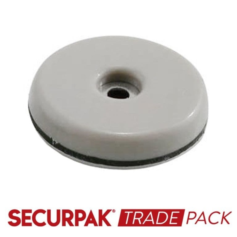 Securpak Slide Glides Screw Fix/Adh.25mm – 8 Pack