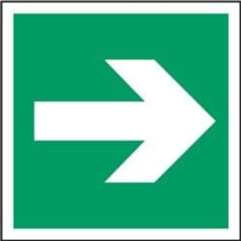 Smiths Architectural Literal Arrow Sign – 150mmx150mm