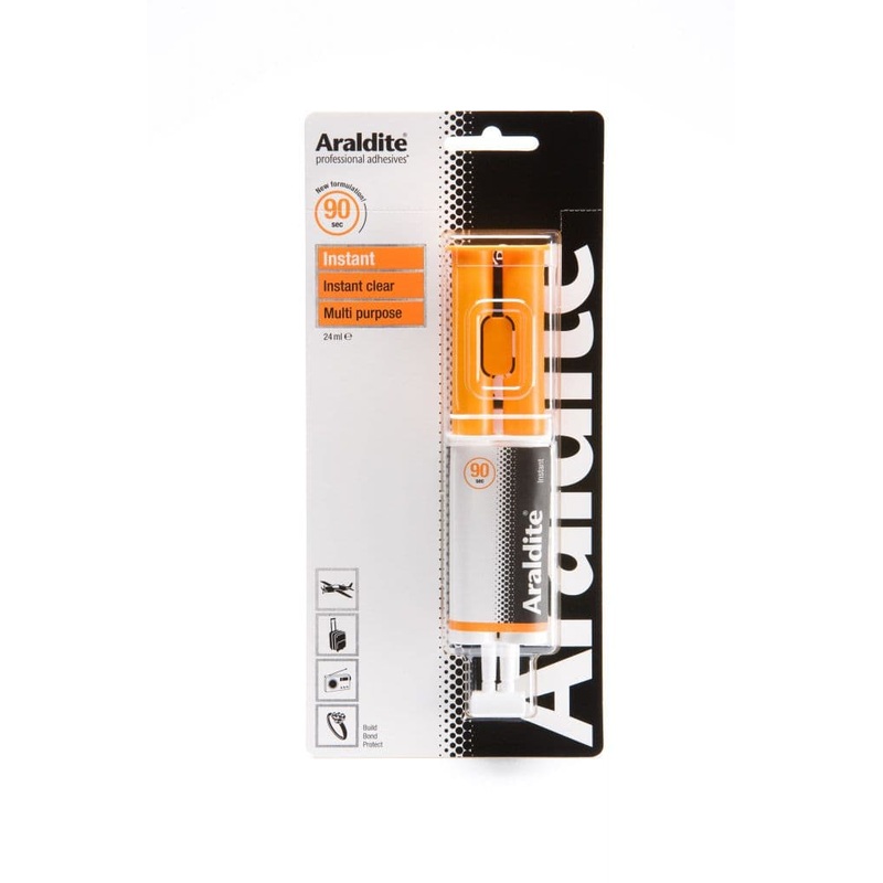 Araldite Instant Clear – 24ml Syringe