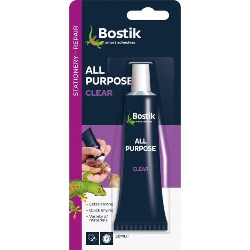 Bostik All Purpose Adhesive – 50ml Blister