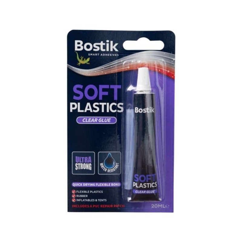 Bostik Soft Plastics Clear Adhesive – 20ml Blister