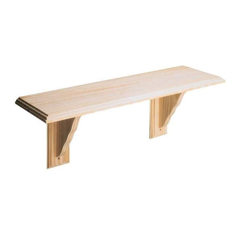 Core Pine Shelf Kit – 890mm