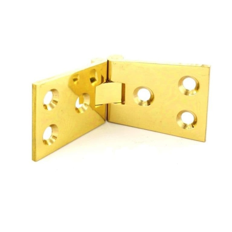 Securit Brass Counterflap Hinges (Pair) – 1 1/4 x 4