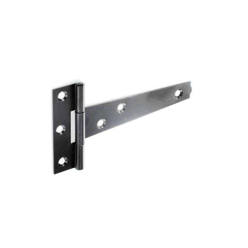 Securit Light  Tee Hinges Black 10 Pairs – 1.8mm x 300mm 12