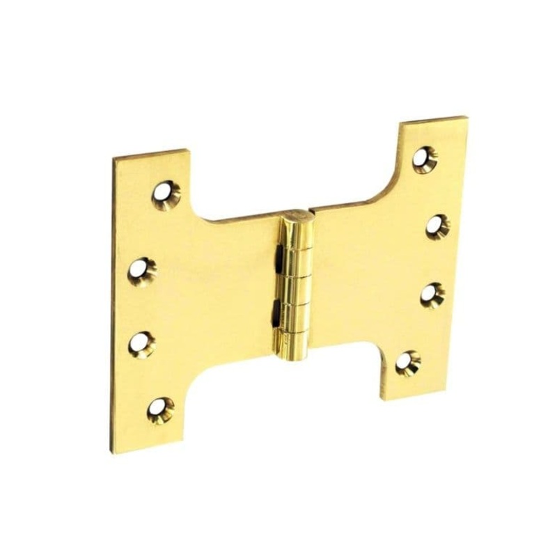 Securit Parliament Hinges Polished Brass (1 1/2 Pair) – 4 x 3 x 5 – Pack of 1