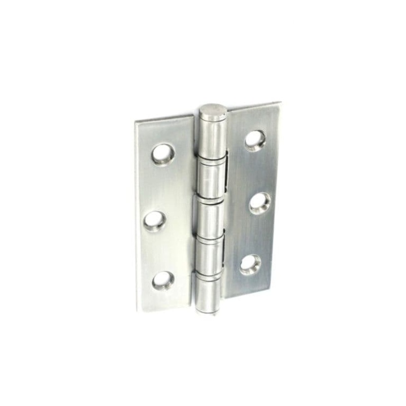 Securit Polished Stainless Steel Hinges – 75mm 1 Pair