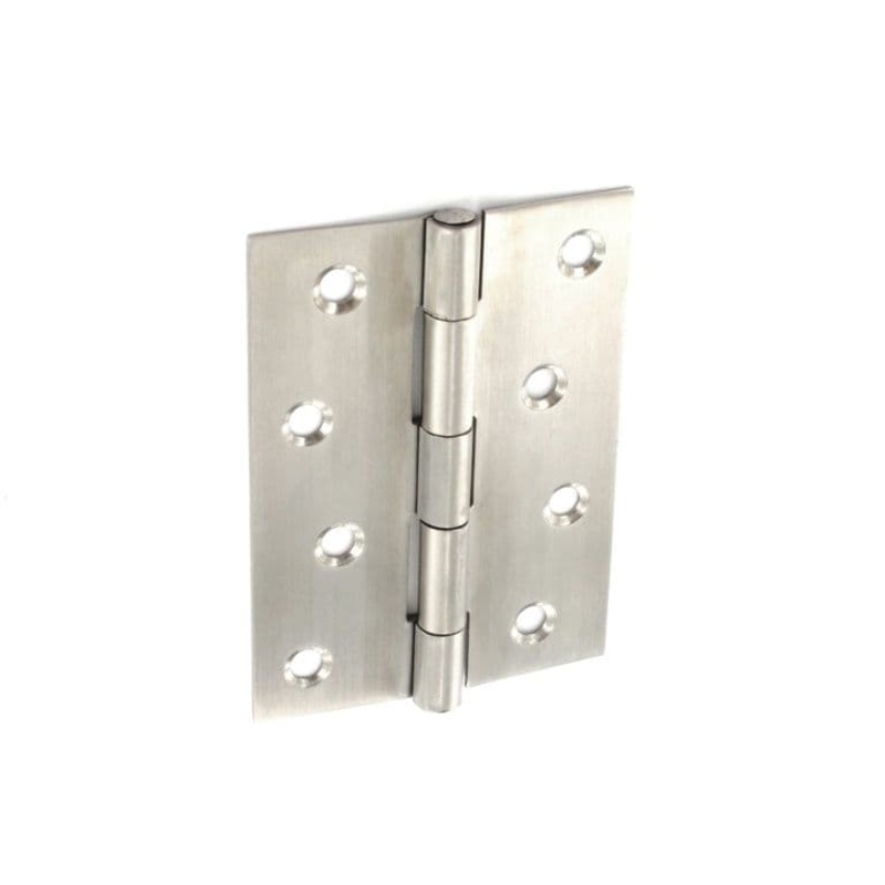 Securit Stainless Steel Satin Butt Hinges – 100mm