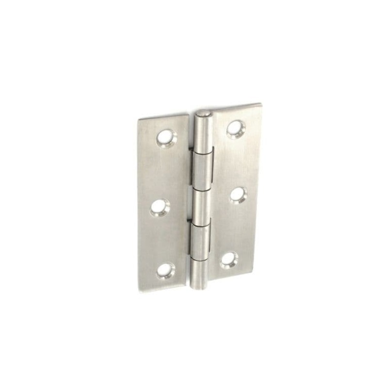 Securit Stainless Steel Satin Butt Hinges – 75mm