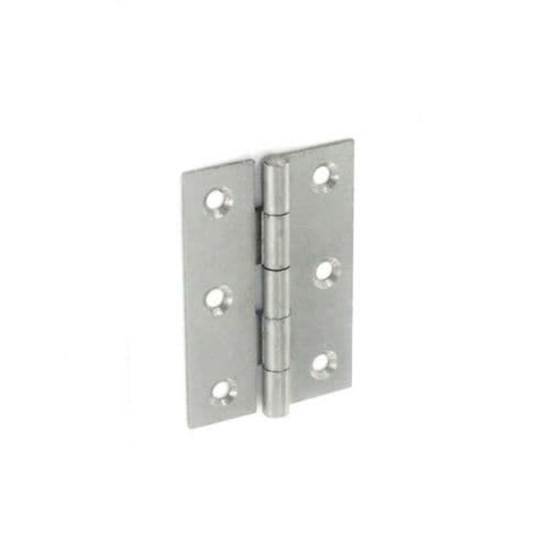 Securit Steel Butt Hinges Self Colour – 100mm Pack 10