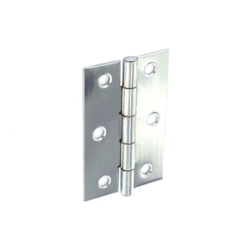 Securit Steel Butt Hinges Zinc Plated – 100mm (Pair)
