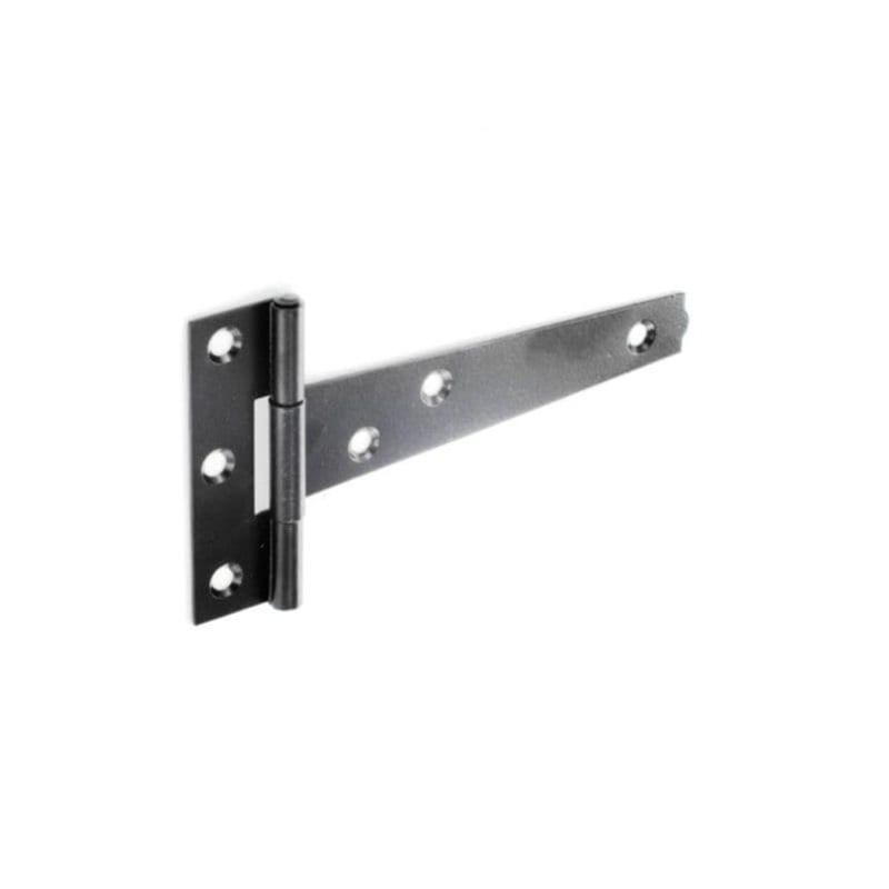 Securit Tee Hinges Light Black (Pair) – 150mm (6)