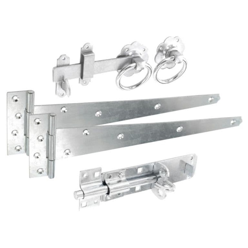 Smiths Ironmongery Ring Latch Side Gate Kit – Zinc Plated