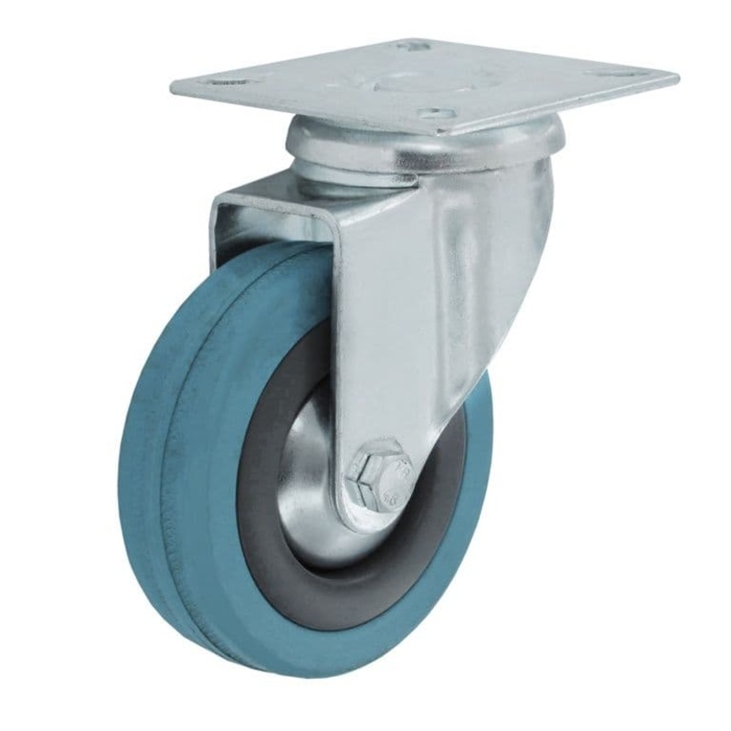 Smiths Ironmongery Swivel Castor With Runner Wheel – 100mm