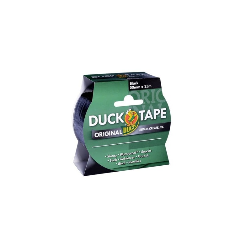 Duck Tape Original – Black 50 x 25m