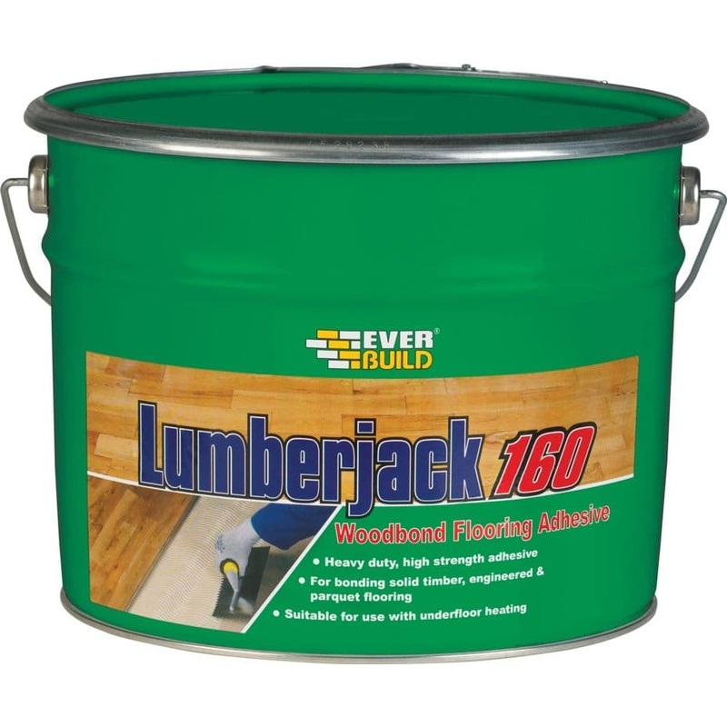 Everbuild Lumberjack 160 Woodbond – 10L Buff