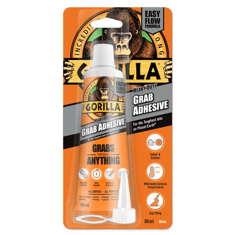 Gorilla Grab Adhesive – 80ml White
