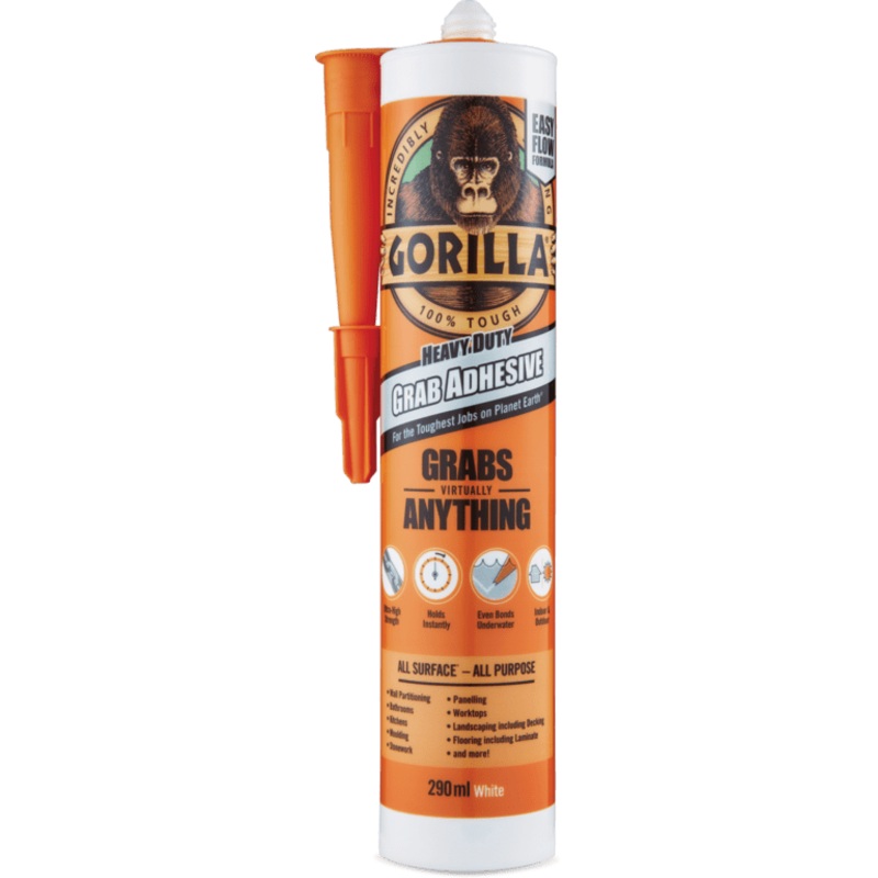 Gorilla Heavy Duty Grab Adhesive – 290ml