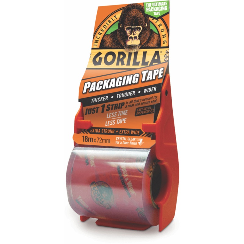 Gorilla Packaging Tape Dispenser – 18m