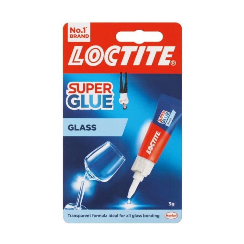 Loctite Super Glue Glass – 3ml Tube