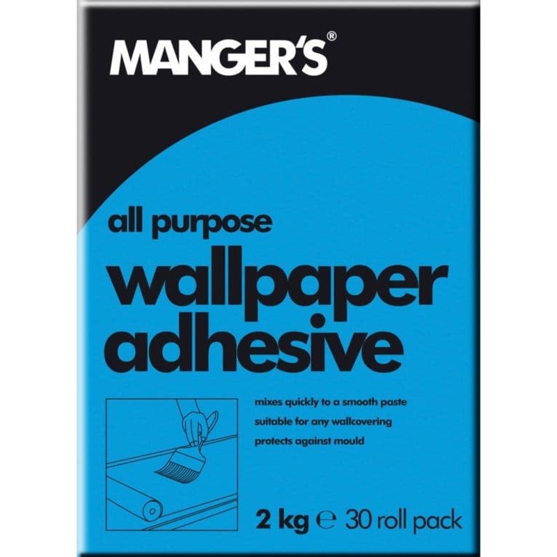 Mangers All Purpose Wallpaper Adhesive – 30 Roll