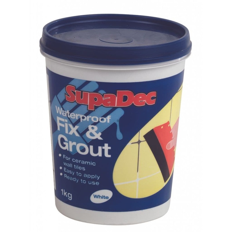 SupaDec Waterproof Fix & Grout – 1kg