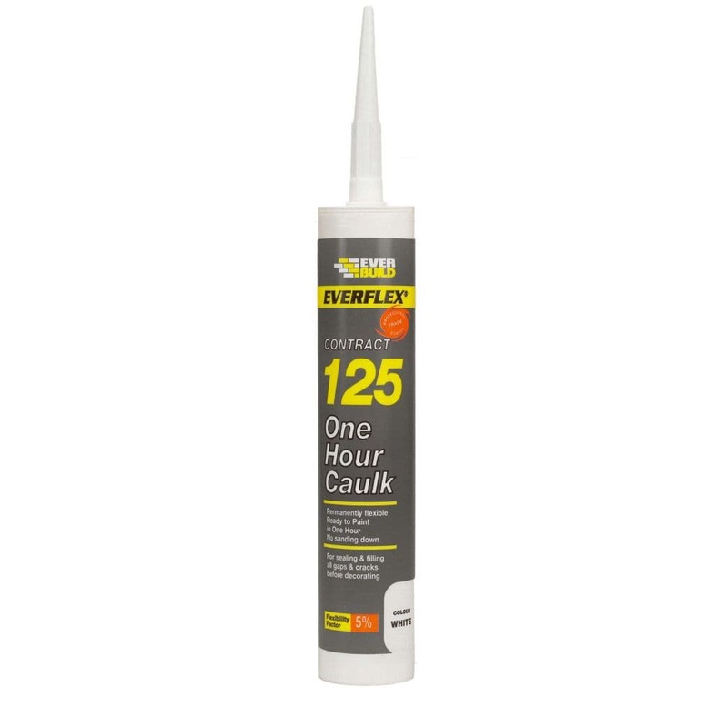 Everbuild 125 One Hour Caulk – C3 | White