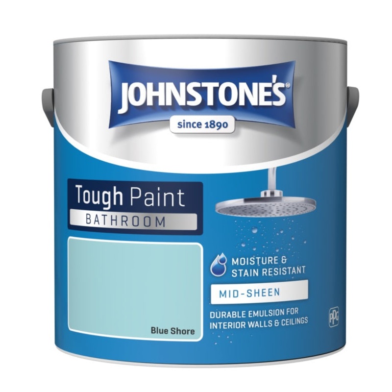 Johnstone’s Bathroom Midsheen 2.5L – Blue Shore