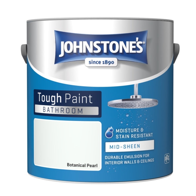 Johnstone’s Bathroom Midsheen 2.5L – Botanical Pearl